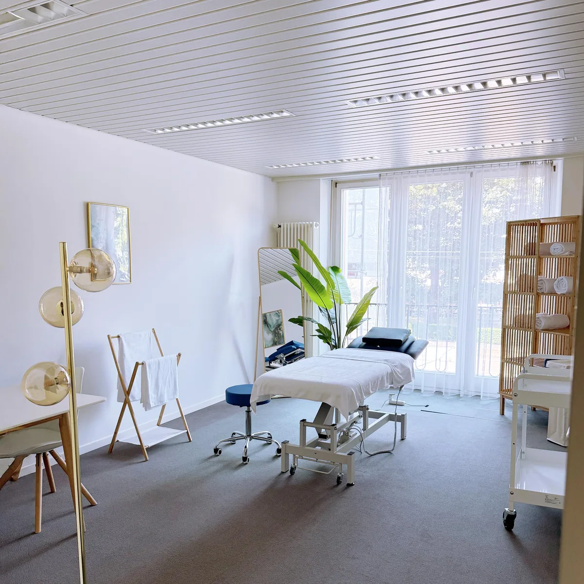 Behandlungsraum im Massage Zentrum Würenlos